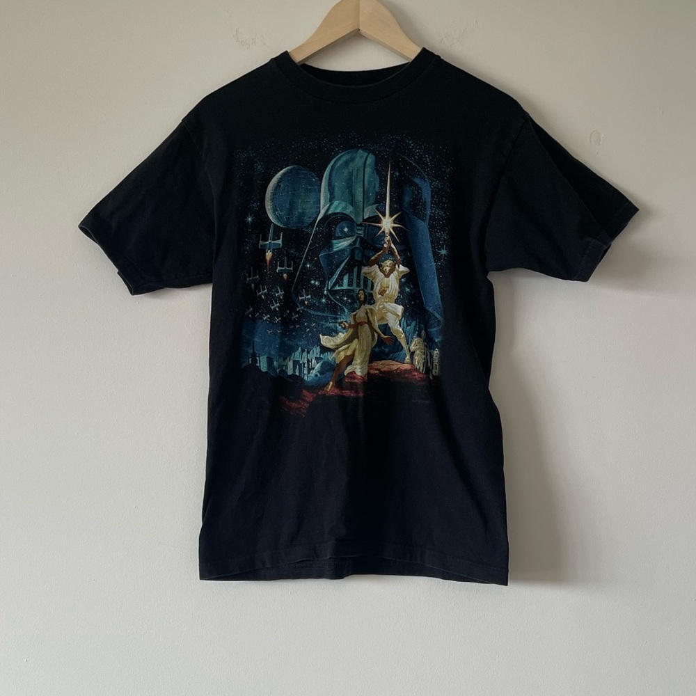 Star Wars Darth Vader Luke Princess Leia t-shirt. Medium